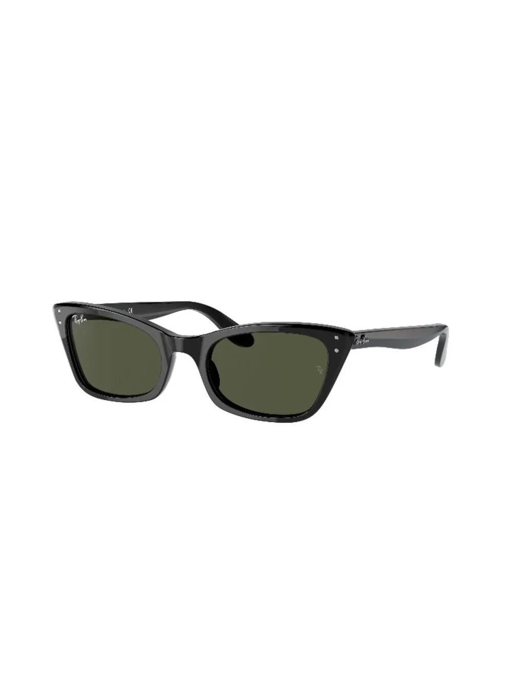 New Ray-Ban Women's Sunglasses Black Butterfly Green Lens Injected Frame Ray Ban